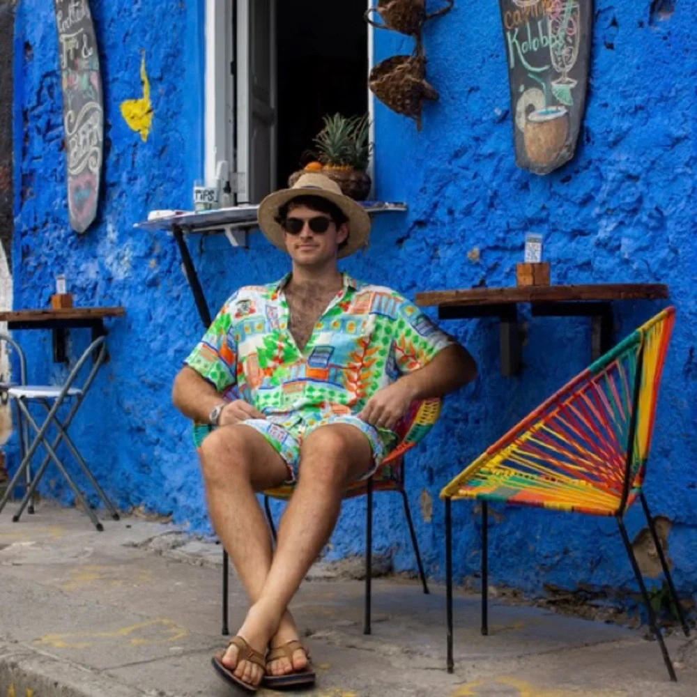 NWT Kenny Flowers Multicolor ‘The Guatape’ Swim Trunks, Size XXL
